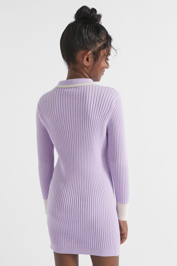 Rib Knit Dress  Orchid  hi-res