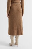 Rib Cosy Knit Skirt  Deep Chai Marle  hi-res
