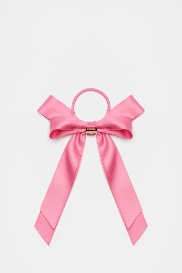 Heritage Bow Elastic  Candy Pink  hi-res