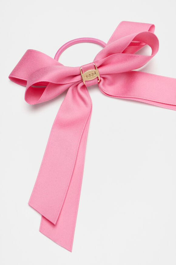 Heritage Bow Elastic  Candy Pink  hi-res