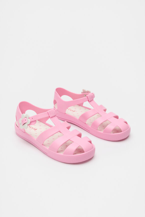 Cage Jelly Sandal  Candy Pink  hi-res