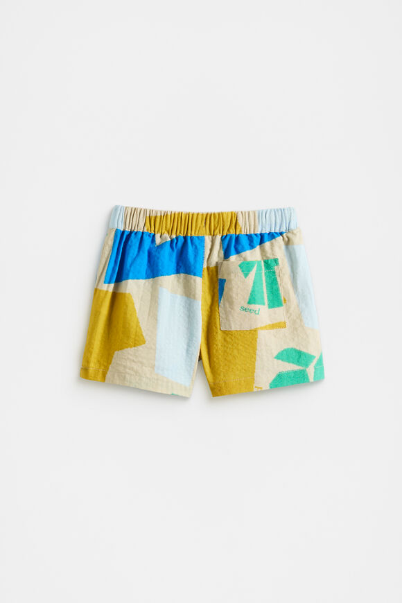 Palm Print Short  Multi  hi-res