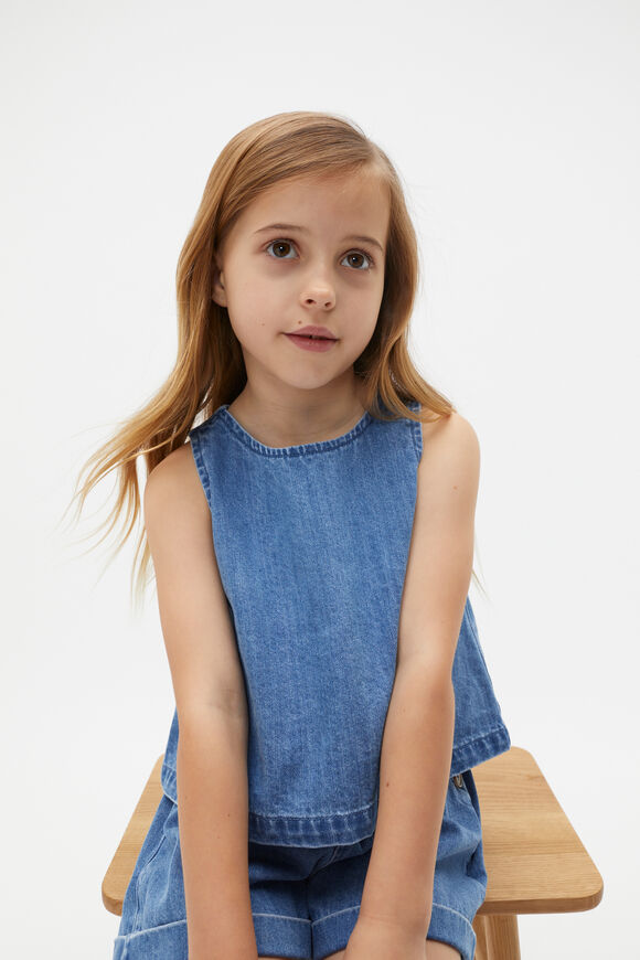Denim Top  Classic Blue  hi-res