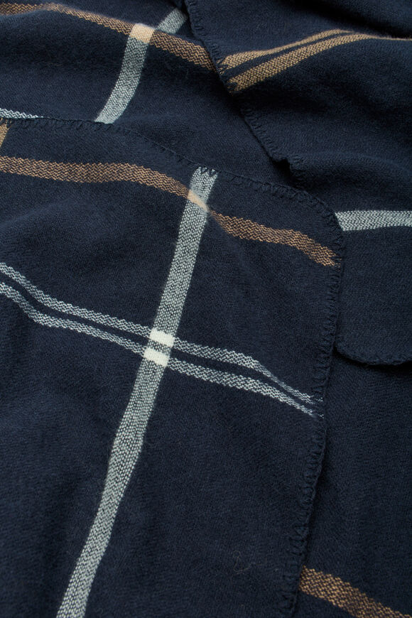 Check Poncho  Twilight Blue  hi-res