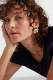 Oversized Triple Hoop  Gold  hi-res