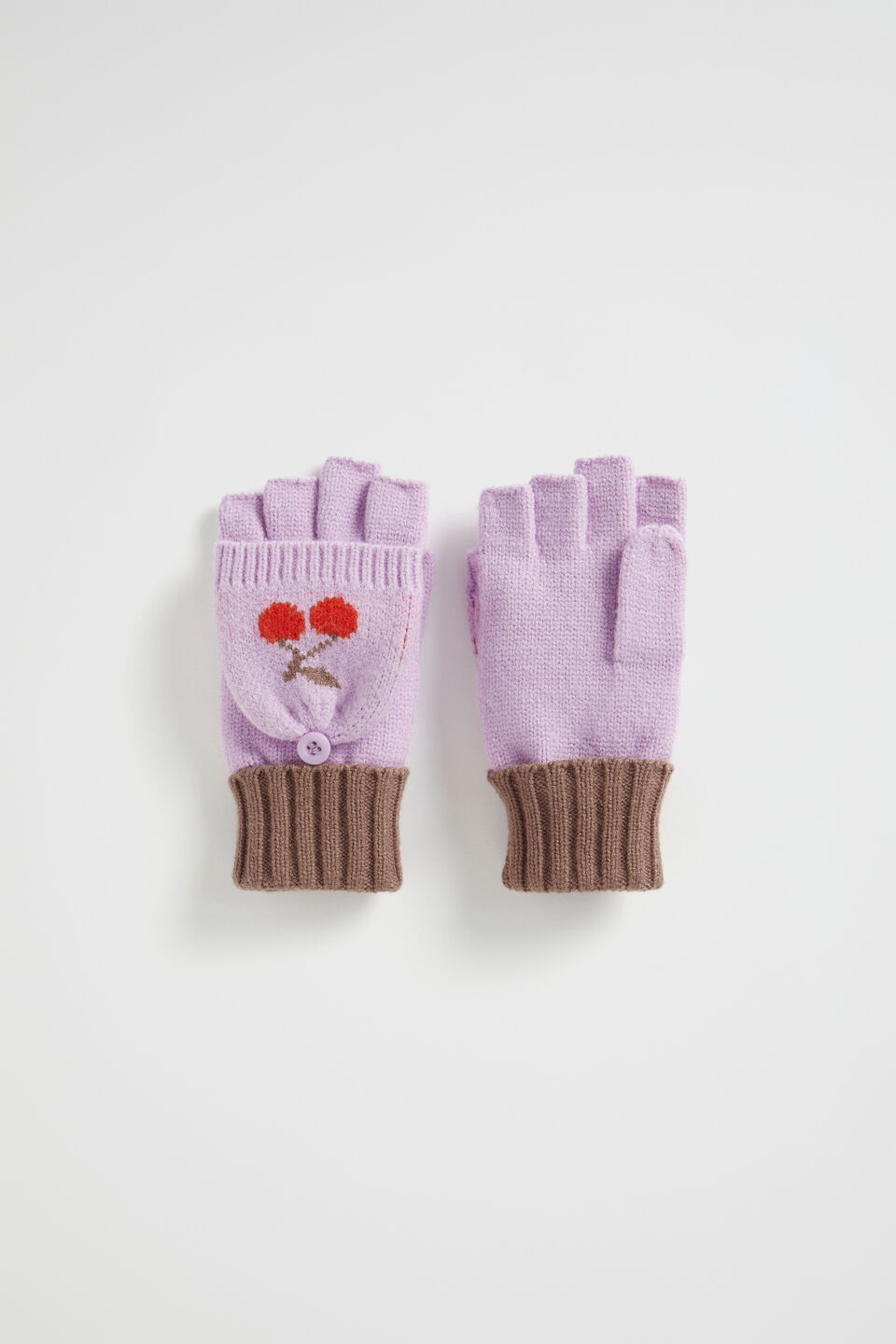 Cherry Mittens  Multi