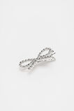 Diamante Bow Duck Clip  Crystal  hi-res