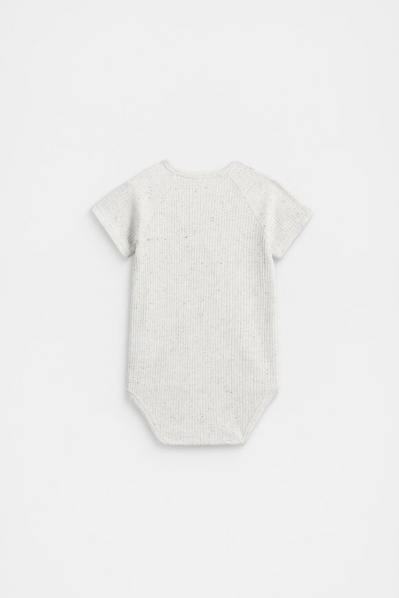 Logo Wrap Bodysuit  Icy Marle  hi-res
