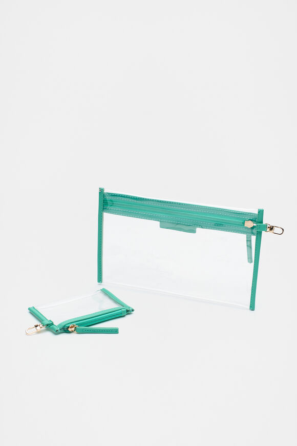 Travel Pouch Set  Deep Emerald  hi-res