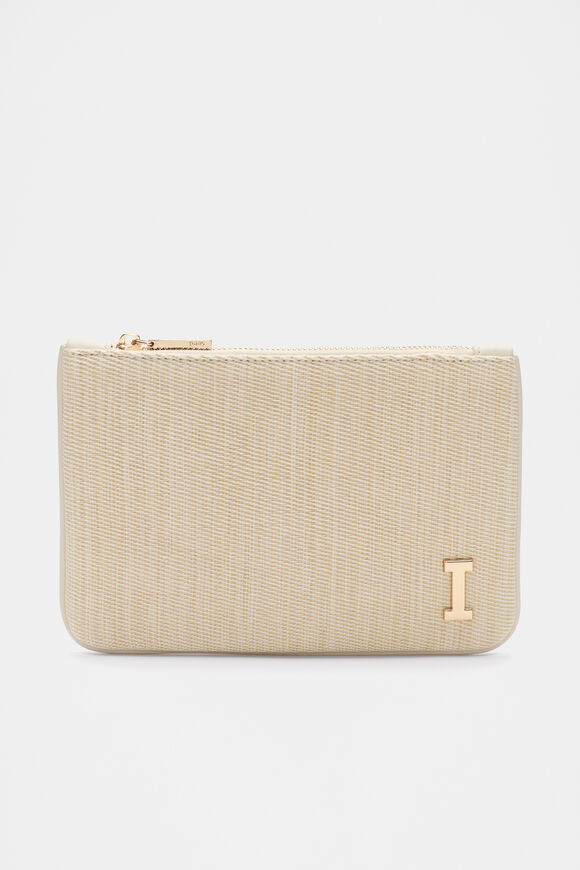 Initials Pouch  I  hi-res