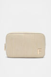 Initials Make Up Bag  F  hi-res
