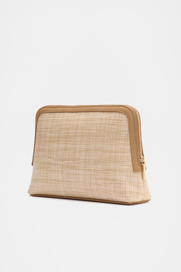 Textured Pouch  Caramel  hi-res