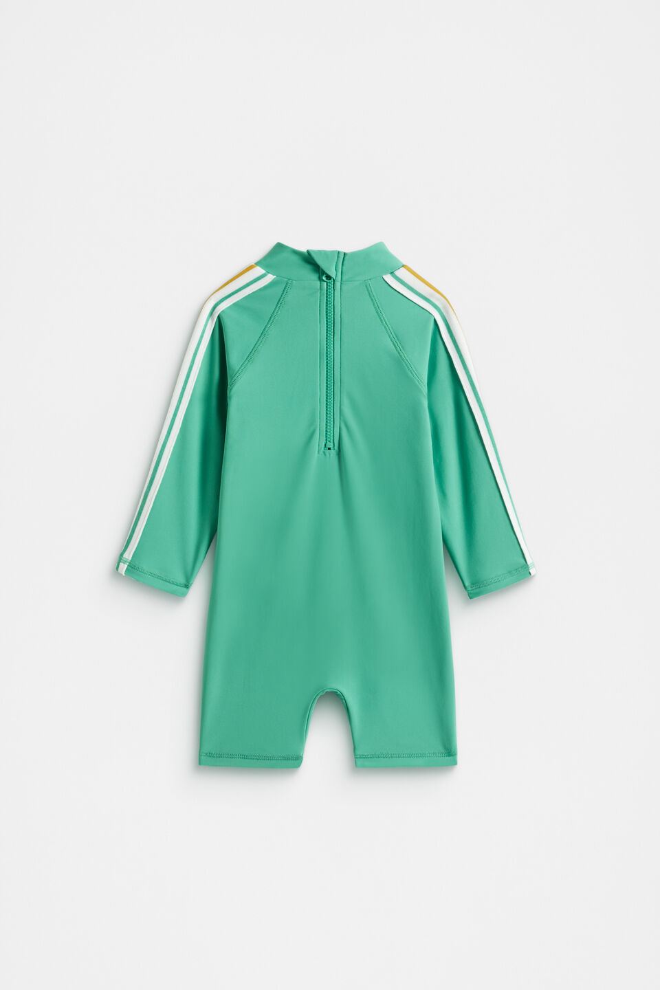 Side Stripe Rashsuit  Deep Emerald