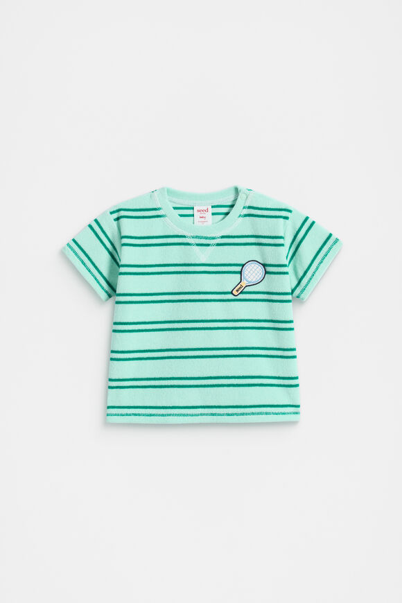 Towelling Tee  Pale Mint  hi-res