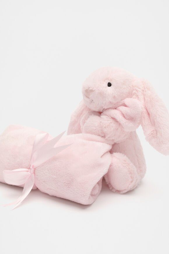 Jellycat Bashful Bunny Soother  Pink  hi-res