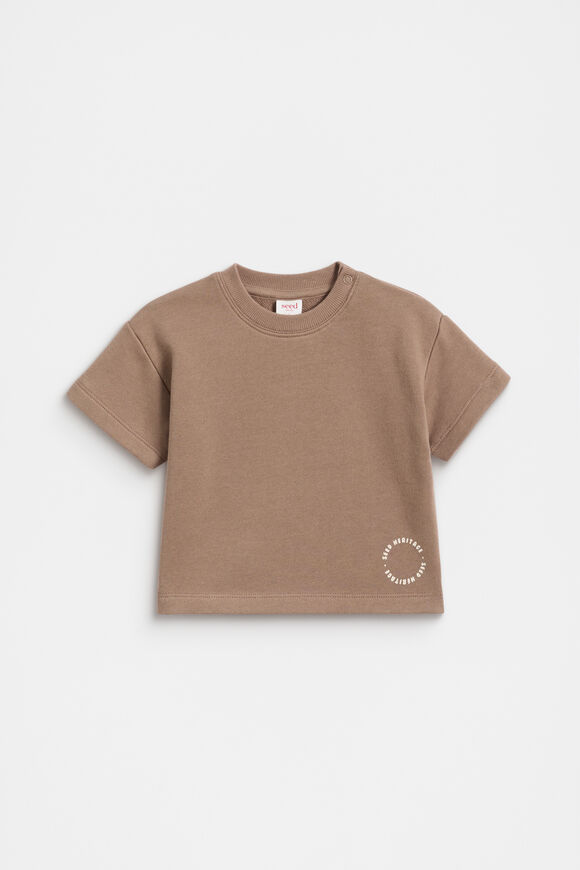 Circle Logo Tee  Chocolate Shake  hi-res