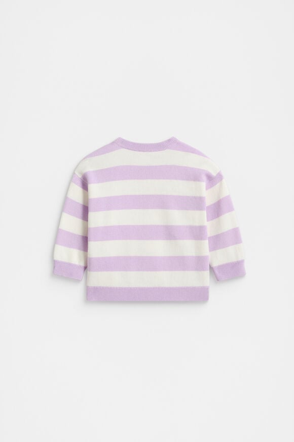 Essential Knit Sweater  Soft Lilac  hi-res