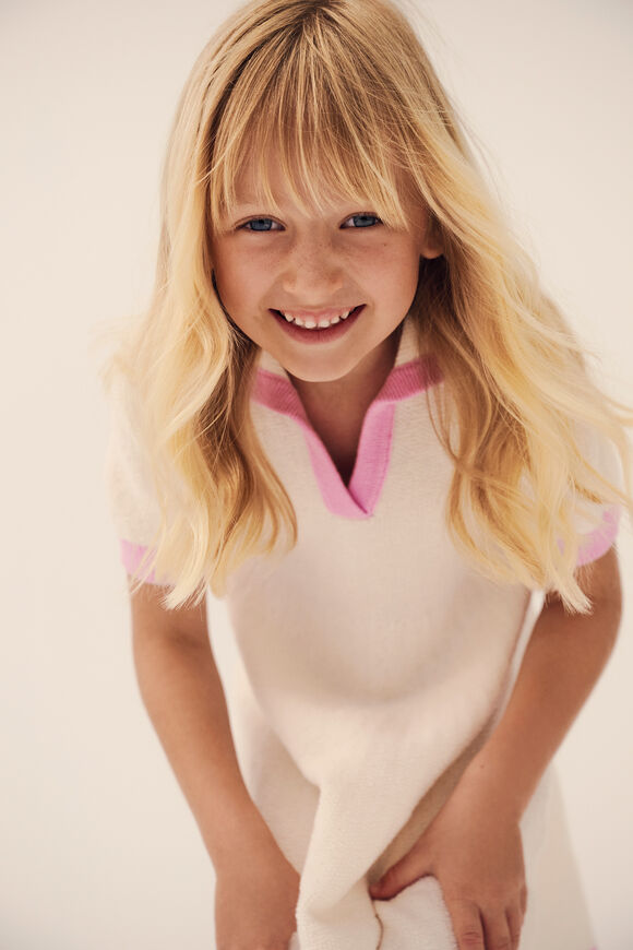 Knit Skater Dress  Classic Cream  hi-res