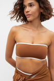 Rib Contrast Bikini  Cinnamon Spice  hi-res