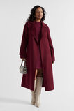 Wool Blend Knit Mini Dress  Boysenberry Marle  hi-res