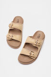 Woven Buckle Sandal  Natural  hi-res