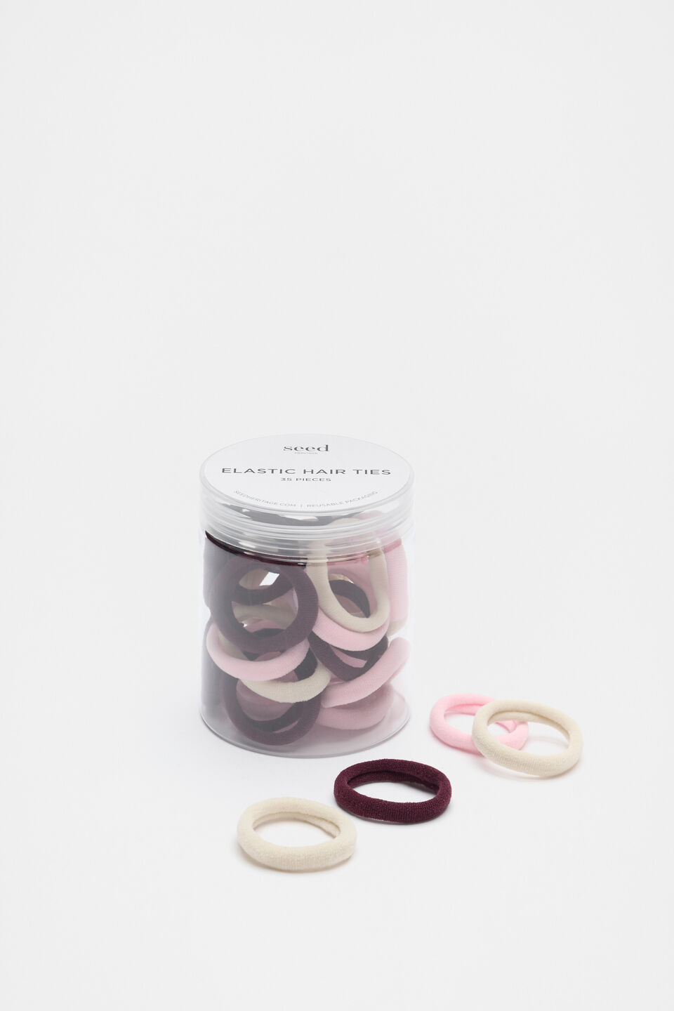 Hair Tie Set  Rose Petal