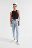 Core Fitted Tank  Black  hi-res