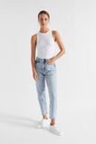 Core Fitted Tank  Whisper White  hi-res