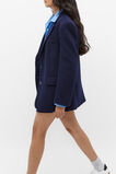 Relaxed Wool Blazer  Midnight Sky  hi-res