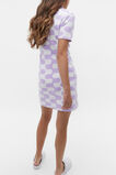 Wavy Knit Dress  Amethyst  hi-res