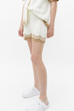 Crochet Knit Short  Marshmallow  hi-res