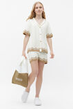Crochet Knit Short  Marshmallow  hi-res
