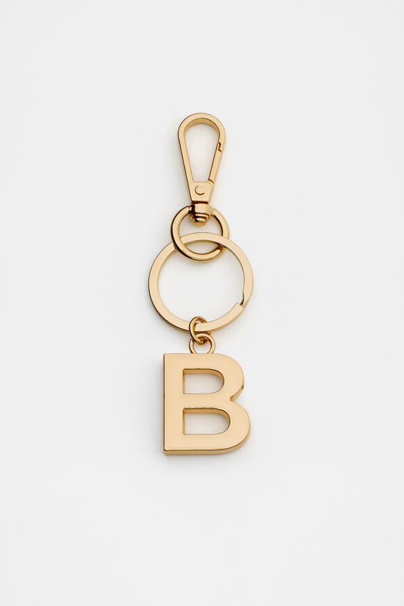 Initials Keyring  B  hi-res