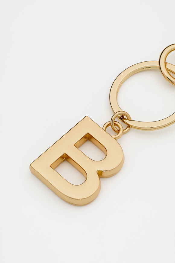 Initials Keyring  B  hi-res