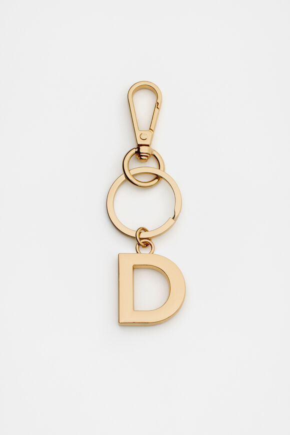 Initials Keyring  D  hi-res