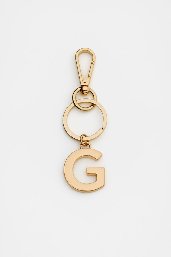 Initials Keyring  G  hi-res