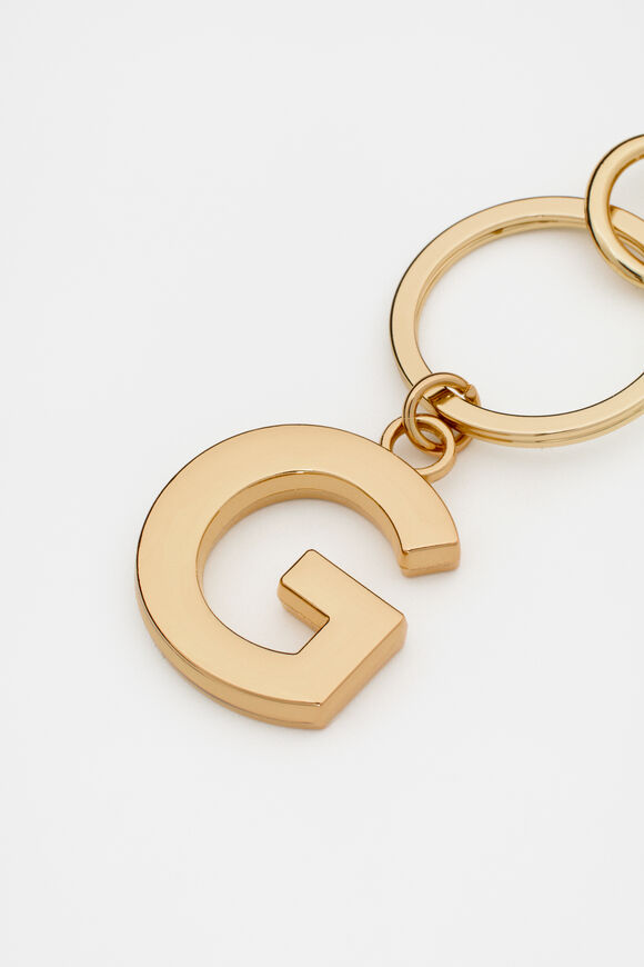 Initials Keyring  G  hi-res