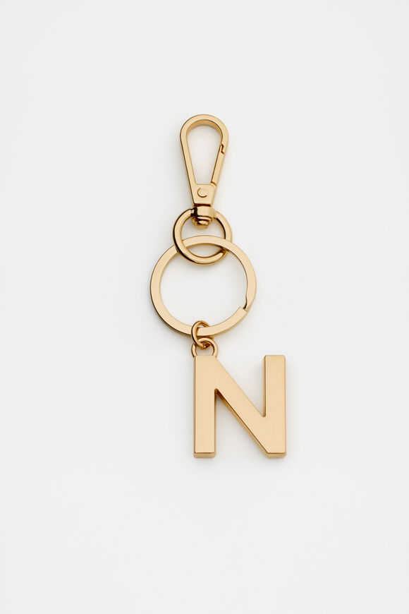 Initials Keyring  N  hi-res