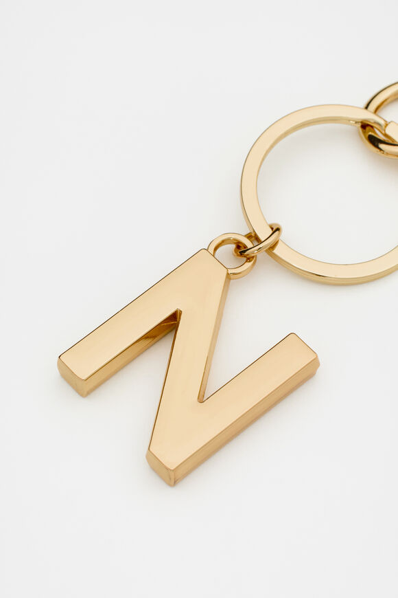 Initials Keyring  N  hi-res