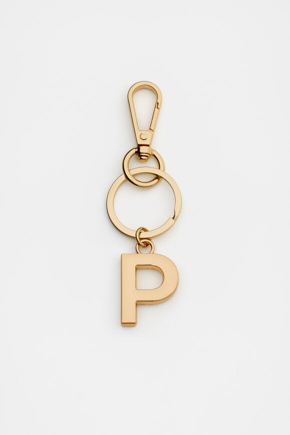 Initials Keyring  P  hi-res