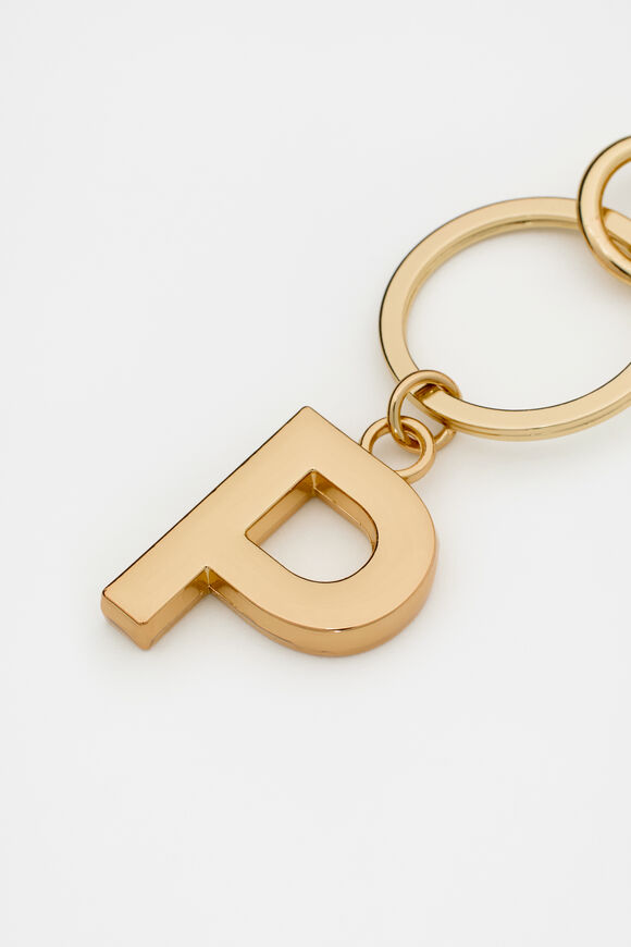 Initials Keyring  P  hi-res