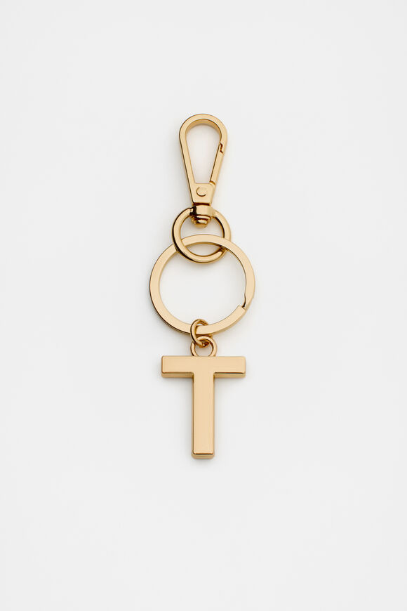 Initials Keyring  T  hi-res