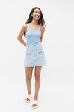 Strap Rib Tank  Sky Blue  hi-res