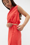 Tie Waist Skirt  Strawberry Red  hi-res