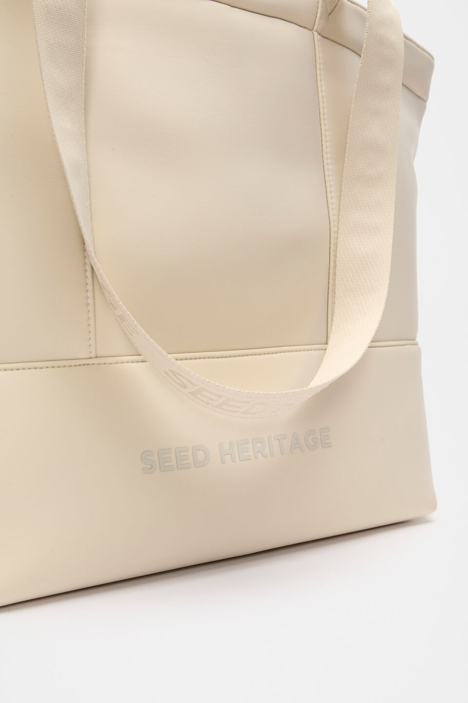 Seed Overnight Tech Tote  Oat