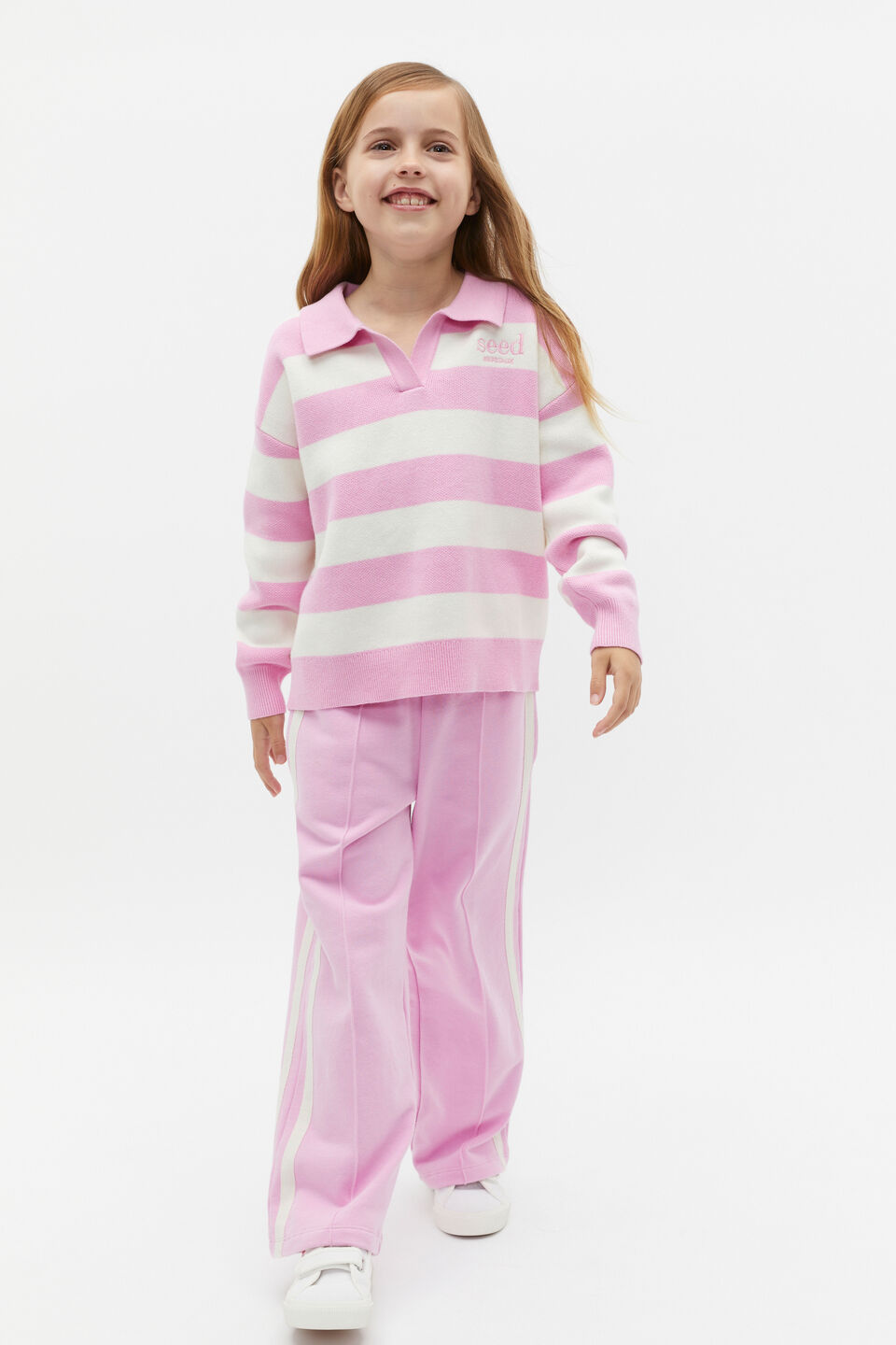 Essential Knit Sweater  Fairy Floss