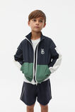 Logo Spray Jacket  Midnight Blue  hi-res