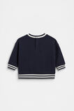 Core Logo Sweat  Midnight Blue  hi-res