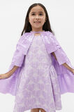 Heart Sequin Cape  Bright Orchid  hi-res