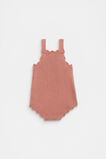 Scallop Knit Romper  Desert Rose  hi-res